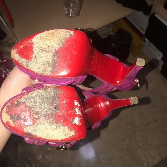 SOLD Christian Louboutin Zipper Heel - Picture 5 of 5